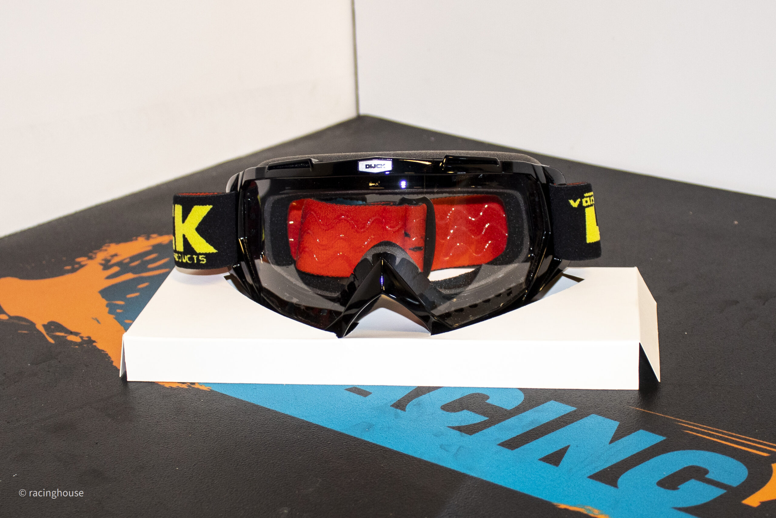 DIJCK MX Goggle BLACK + Clear Lens - Racing House